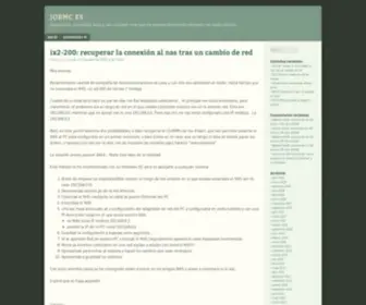 Jormc.es(Experiencias) Screenshot