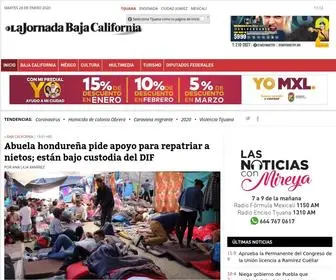 JornadABC.mx(LA JORNADA BAJA CALIFORNIA) Screenshot