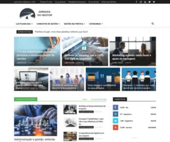 Jornadadogestor.com.br(Aqui você encontra os melhores artigos sobre gestão empresarial) Screenshot