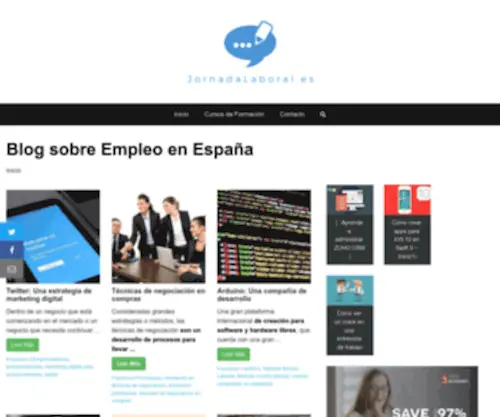 Jornadalaboral.es(Blog El Trabajo) Screenshot