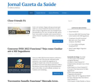 Jornalagazeta-AP.com.br(Jornal Gazeta da Saúde) Screenshot