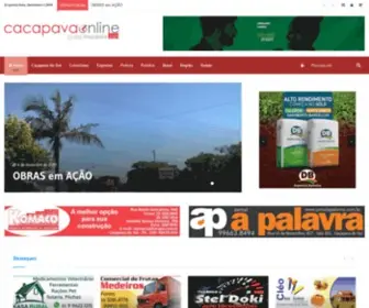 Jornalapalavra.com.br(A Palavra) Screenshot