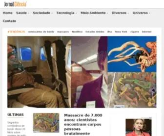 Jornalciencia.com(Jornal Ciência) Screenshot