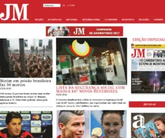 Jornaldamadeira.pt(Jornal da Madeira) Screenshot