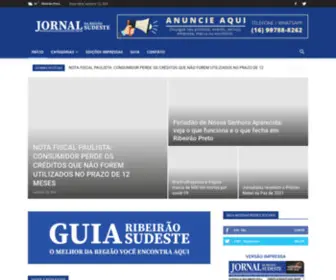 Jornaldaregiaosudeste.com.br(Página Inicial) Screenshot