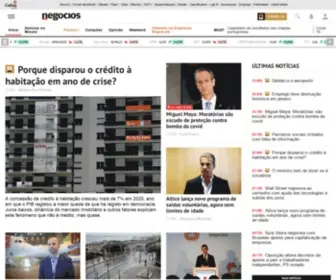 Jornaldenegocios.pt(Negócios) Screenshot