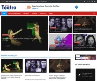 Jornaldeteatro.com.br(Jornal de Teatro) Screenshot