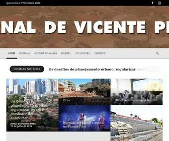 Jornaldevicentepires.com.br(Jornal de Vicente Pires) Screenshot