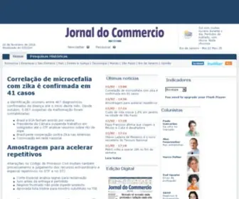 Jornaldocommercio.com.br(Jornal do Commercio) Screenshot