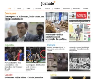 Jornaldoonibusdecuritiba.com.br(Jornal do Ônibus de Curitiba) Screenshot