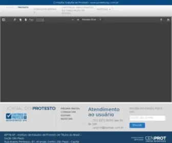 Jornaldoprotesto.com.br(Jornal do Protesto) Screenshot