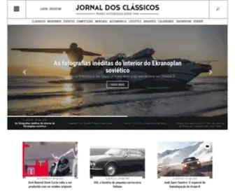 Jornaldosclassicos.com(Jornal dos Clássicos) Screenshot