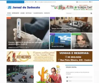 Jornaldosudoeste.com.br(Jornal do Sudoeste) Screenshot
