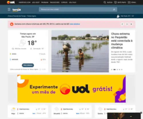 Jornaldotempo.com.br(Jornal do Tempo) Screenshot