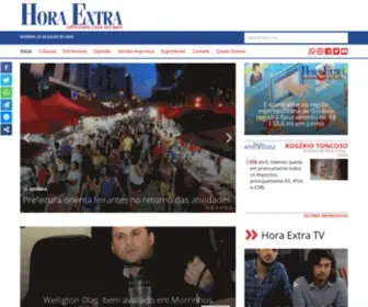 Jornalhoraextra.com.br(Crescendo Cada Vez Mais) Screenshot