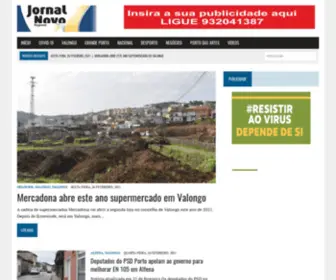 Jornalnovoregional.pt(Jornal Novo Regional Notícias da região) Screenshot