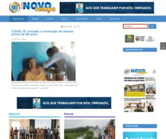 Jornalnovotempo.com.br(Editora de Pesquisas e Publicidades Jornal Novo Tempo) Screenshot