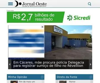 Jornaloeste.com.br(Jornal Oeste) Screenshot
