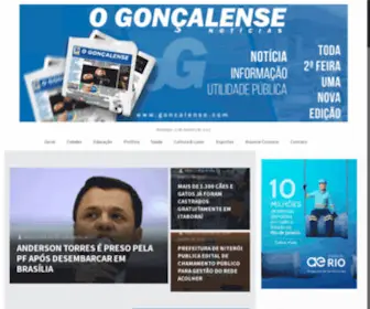 Jornalogoncalense.com.br(Jornal o Goncalense) Screenshot