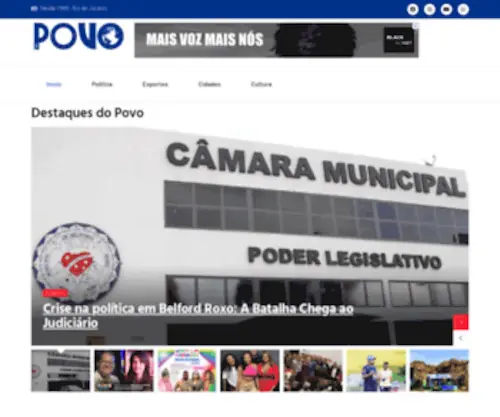 Jornalpovo.com.br(Destaques do povo edit post brasil ‘desenrola’) Screenshot