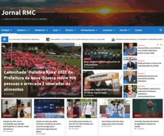 Jornalrmc.com.br(Jornal RMC) Screenshot