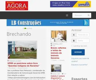 Jornalroraimaagora.com.br(Jornal Roraima Agora) Screenshot