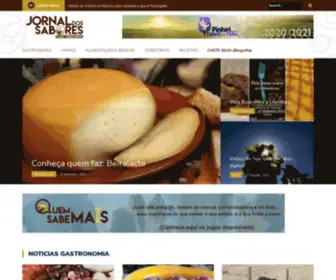 Jornalsabores.com(Jornal Sabores) Screenshot