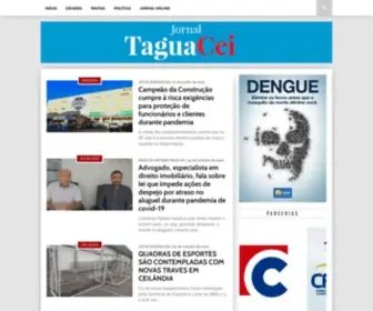 Jornaltaguacei.com.br(Jornal TaguaCei) Screenshot