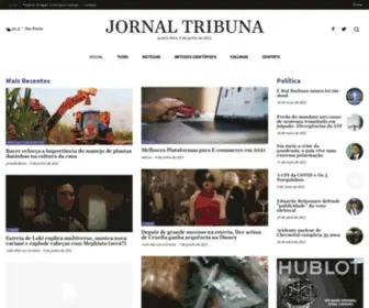 Jornaltribuna.com.br(Jornal tribuna) Screenshot