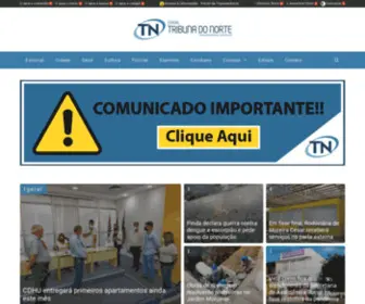 Jornaltribunadonorte.net(Site Oficial do Jornal Tribuna do Norte) Screenshot