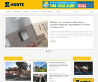 Jornalznorte.com.br(A Voz da Zona Norte) Screenshot