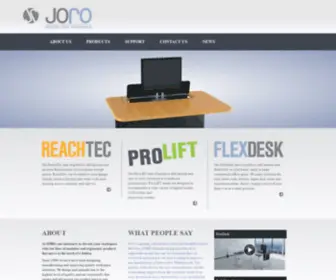 Joromfg.com(Joro Manufacturing) Screenshot