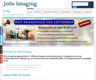 Josa-Imaging.com Screenshot