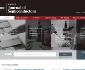 Jos.ac.cn(Journal of Semiconductors) Screenshot