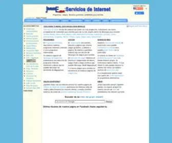 Joseane.com(Servicios de Internet) Screenshot