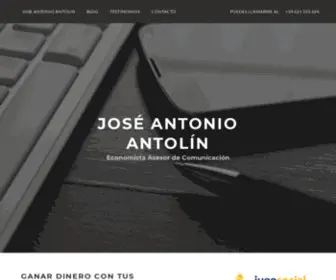 Joseantonioantolin.com(José Antonio Antolín) Screenshot