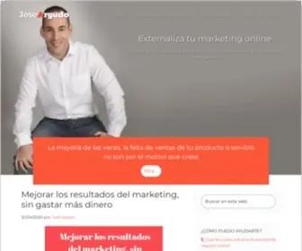 Joseargudo.com(Director de Marketing Online Freelance) Screenshot