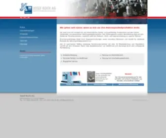 Josefkoch.ch(Technik, die Genuss schafft) Screenshot