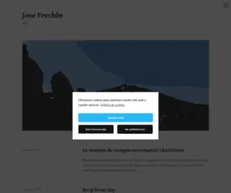 Josefrechin.com(Jose Frechín) Screenshot