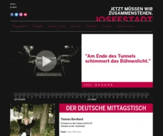 Josefstadt.org(Dokument verschoben) Screenshot