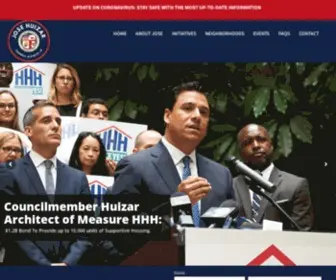 Josehuizar.com(Jose Huizar) Screenshot