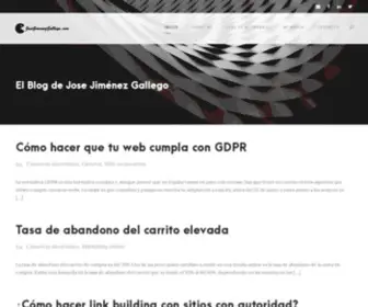 Josejimenezgallego.com(El Blog de Jose Jiménez Gallego) Screenshot