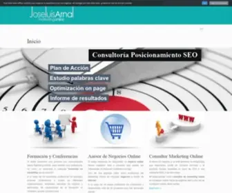 Joseluisarnal.com(Marketing Online en Valencia) Screenshot