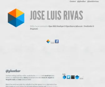 Jose Luis Rivas's Homepage