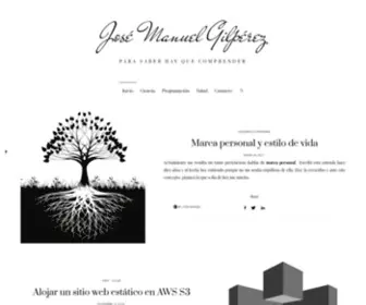 Josemanuelgilperez.com(José Manuel Gilpérez) Screenshot