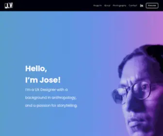 Josemariavasquez.com(Jose Maria Vasquez UX Designer) Screenshot