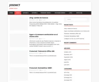 Josemct.com(Josemct) Screenshot