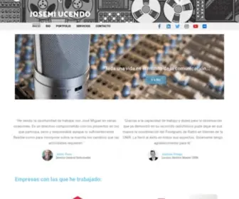Josemiguelucendo.com(Toda una vida en el mundo de la comunicación) Screenshot