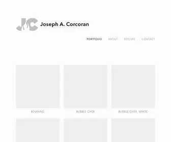 Josephacorcoran.com(Joe Corcoran) Screenshot