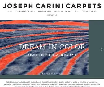 Josephcarinicarpets.com(Joseph Carini Carpets My Title) Screenshot